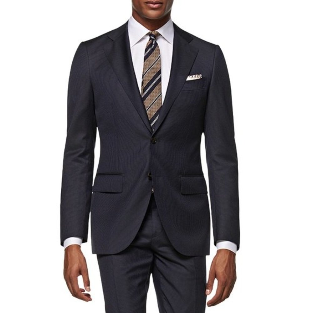 SUITSUPPLY Stripe Wool Suit Nordstrom jacket only 38 R